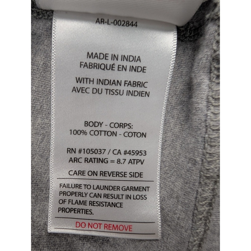 Ariat FR Long Sleeve T-Shirt Women's S Gray Longhorn CAT2 Fire Resistant - Picture 9 of 14